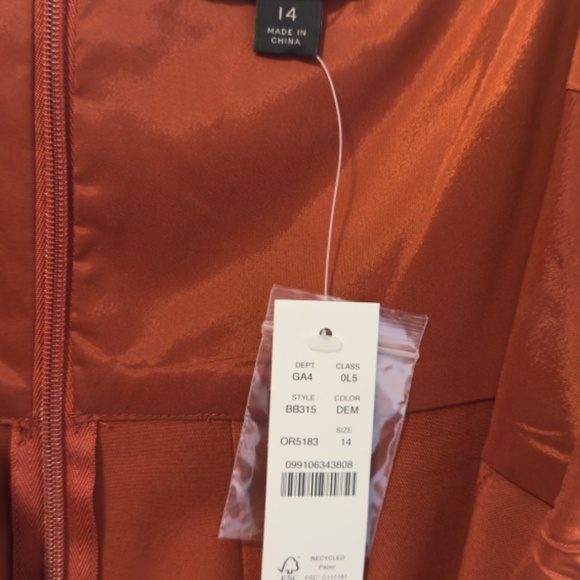 J.Crew Button-Front Stretch Twill Midi Dress - New - US 14 - Picture 5 of 6